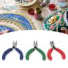 Mini Pliers Set , Needle Nose Pliers Round Nose Pliers Wire Cutters personally constructed Manual Tool for Jewelry Making , Crafts , Artificial Flowers Hardware (COLORFULL) , Mini Pliers Set , Needle Nose Pliers Round Nos view 3