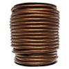 6 mm Kansa Round Leather Cord - 25 Yards - Perfect for Crafts, DIY, Jewelry, and More! view 2