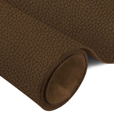 ELW Genuine American Leather Bison 8-9 oz (3.2-3.4mm) Chocolate Brown Pre-Cut 8"x48" - Full Grain Leather Bison Hide DIY Craft Projects, Bag, Chap, Motorcycle, Clothing, Jewelry, Moccasins