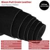 ELW Genuine American Leather Bison 8-9 oz (3.2-3.4mm) Black Pre-Cut 12-14 SQ FT - Full Grain Leather Bison Hide DIY Craft Projects, Bag, Chap, Motorcycle, Clothing, Jewelry, Moccasins view 2
