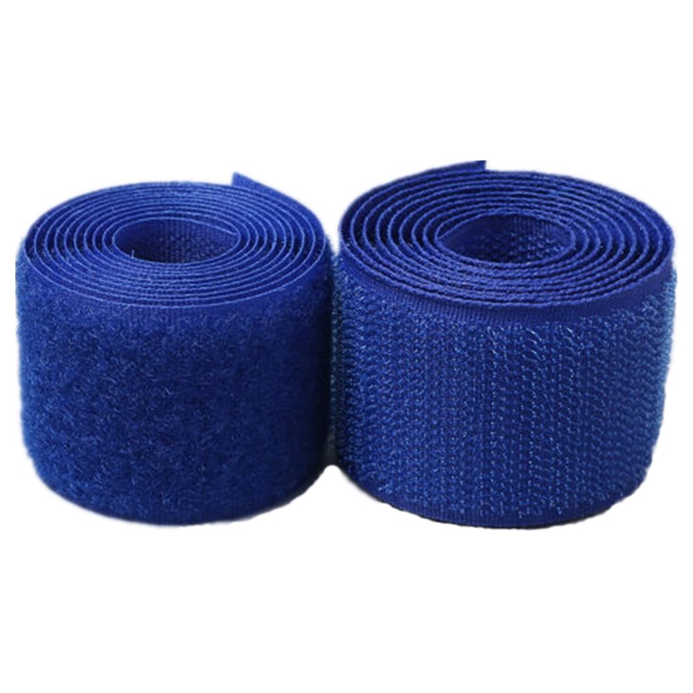 Hook and Loop Tape 1.5 inch Wide, Sew on Hook and Loop Tape for Fabric, Sewing Non-Adhesive Nylon Fastener