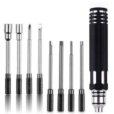 GORHLady 8-in-1 RC Screwdriver Tools Kit Repair Accessories for RC Helicopter RC Boat Rc Cars