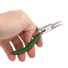 Green Handle Craft Pliers Set with Round Nose Pliers, Jewelry Pliers Set, Wire Jewelry Pliers, Needle Nose Pliersand Bent Nose Pliers, Beading Tools for Jewelry Making and Craft, Jewelry Pliers Se view 3