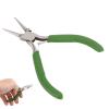 Green Handle Craft Pliers Set with Round Nose Pliers, Jewelry Pliers Set, Wire Jewelry Pliers, Needle Nose Pliersand Bent Nose Pliers, Beading Tools for Jewelry Making and Craft, Jewelry Pliers Se view 4