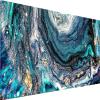 YALKIN 5D Large Diamond Painting Kits for Adults (35.4x15.7inch), Abstract Full Round Drill Wave Pictures Arts Paint by Diamonds Kits Diamond Art Kits for Home Wall Decor Relax Gift view 1