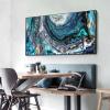 YALKIN 5D Large Diamond Painting Kits for Adults (35.4x15.7inch), Abstract Full Round Drill Wave Pictures Arts Paint by Diamonds Kits Diamond Art Kits for Home Wall Decor Relax Gift view 3
