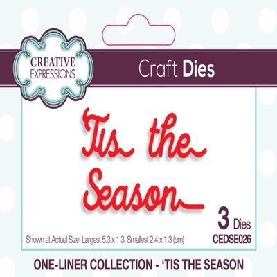 One-liner Collection '- Tis The Season - Craft Die