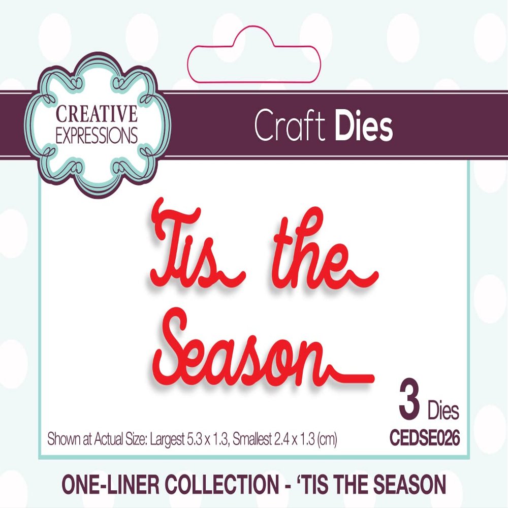 One-liner Collection '- Tis The Season - Craft Die