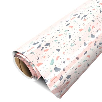 Siser EasyPatterns Plus Pre-Masked HTV 12" x 5ft Roll - Iron on Heat Transfer Vinyl (Terrazzo)