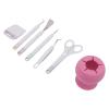 Easy Operation Complete Tools,Craft Tools Set, Precise CutCraft Tools Portable, Sturdy Durable for Paper Cutting Engraving DIY Scrapbooking (Pink), Craft Tools Set, Easy Operation Complete Tools view 1