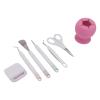 Easy Operation Complete Tools,Craft Tools Set, Precise CutCraft Tools Portable, Sturdy Durable for Paper Cutting Engraving DIY Scrapbooking (Pink), Craft Tools Set, Easy Operation Complete Tools view 2