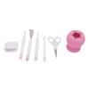 Easy Operation Complete Tools,Craft Tools Set, Precise CutCraft Tools Portable, Sturdy Durable for Paper Cutting Engraving DIY Scrapbooking (Pink), Craft Tools Set, Easy Operation Complete Tools view 4