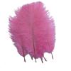 Zamihalaa - 50Pcs/Lot Pink Ostrich Feathers for Crafts 15-70cm Feathers Ostrich Plumes for Jewelry Making Wedding Feathers Decoration Plumas view 2