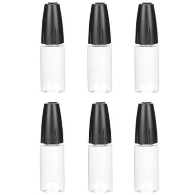 ULTECHNOVO 6pcs Applicator Bottle pointy liquid bottle quilled paper the needle liquid Glue filling ml paint quilling s glue s
