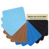 12 Pieces Premium Quality Fabric Iron-on Patches, Strong Glue, 100% Cotton Repair Decorating Kit, Size 3" x 4-1/4" (7.5 cm x 10.5 cm) view 1