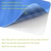 12 Pieces Premium Quality Fabric Iron-on Patches, Strong Glue, 100% Cotton Repair Decorating Kit, Size 3" x 4-1/4" (7.5 cm x 10.5 cm) view 3