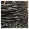 homeemoh 60m Synthetic Rattan Weaving Material 3mm Solid Round PE Rattan Plastic Wicker for Furniture Repair, DIY Art & Craft Chair Weaving,Black view 1