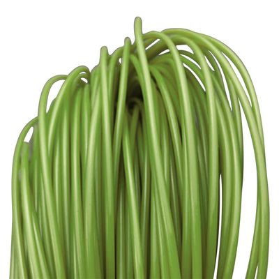 homeemoh 2.5mm Round PE Rattan 10m Synthetic Rattan Weaving Material Plastic Rattan for Knit Repair Basket Making DIY Art & Craft,Green