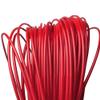 homeemoh 2.5mm Round PE Rattan 10m Synthetic Rattan Weaving Material Plastic Rattan for Knit Repair Basket Making DIY Art & Craft,Red view 1