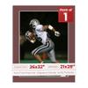 Poster Palooza 26x32 Mat Bevel Cut for 21x28 Photos - Acid Free Maroon Red Precut Matboard - For Pictures, Photos, Framing - 4-ply Thickness view 1