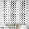 Erosebridal Ice Hockey Fabric By The Yard, Ice Hockey Player Upholstery Fabric for Chairs, Winter Sports Game Decorative Fabric for Outdoor Upholstery and Home DIY Projects, 1 Yard, Black White view 3