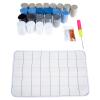 MAGICLULU Latch Hook Kits Carpet Crochet Set Needlework Rug Kits with Wolf Patterns for Beginners Adults DIY Home Decor (20x12) view 1