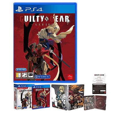 Guilty Gear Strive Ultimate Steelbook Korean Edition [English Support] for PS4