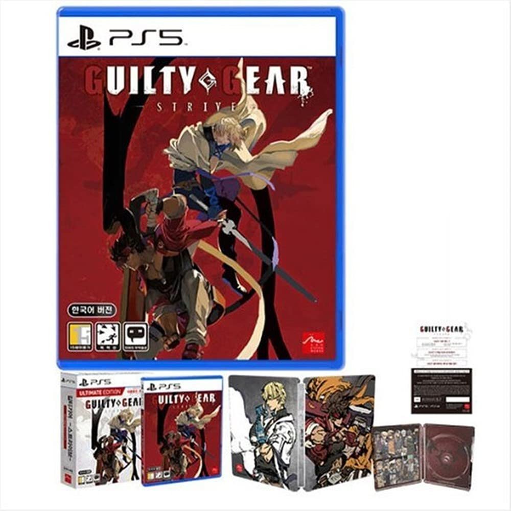 Guilty Gear Strive Ultimate Steelbook Korean Edition [English Support] for PS5