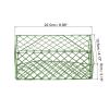 MECCANIXITY Rectangular Floral Foam Cage Plant Holder for Flower Arrangement Centerpiece Decorating, Green Pack of 5 view 2