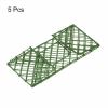 MECCANIXITY Rectangular Floral Foam Cage Plant Holder for Flower Arrangement Centerpiece Decorating, Green Pack of 5 view 3