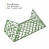 MECCANIXITY Rectangular Floral Foam Cage Plant Holder for Flower Arrangement Centerpiece Decorating, Green Pack of 5 view 4