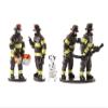 Lionel Firefighters and Dog Five Piece Miniature People Pack Model Train Accessory (2230180) view 1