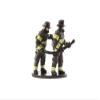 Lionel Firefighters and Dog Five Piece Miniature People Pack Model Train Accessory (2230180) view 4