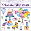Violette Stickers Birthday Party view 1