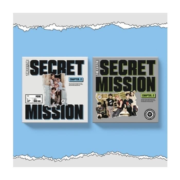 DREAMUS MCND The Earth : Secret Mission Chapter.2 4th Mini Album Bag Version CD+1p Folding Poster On Pack+PhotoBook+1ea Sticker+1p ID Card+1p Selfie PhotoCard+1ea Figure PhotoCard+Tracking Sealed