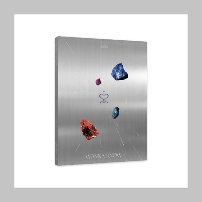 IRRIS WANNA KNOW 1st Mini Ablum CD+1p Folding Poster On Pack+52p PhotoBook+1p PhotoCard+1ea Sticker+Tracking Sealed