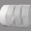 SOFIRE White Sheer Chiffon Ribbon Organza Ribbon for Gift Wrapping, Wedding, Crafts, 1 Inch Wide 50 Yards (White) view 2