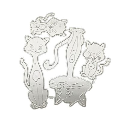 Cats Metal Die Cuts, Cutting Dies for Card Making Clearance, Embossing Dies for Scrapbooking, DIY Album Paper Cards Decoration