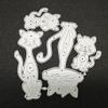 Cats Metal Die Cuts, Cutting Dies for Card Making Clearance, Embossing Dies for Scrapbooking, DIY Album Paper Cards Decoration view 4