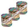 3 Pack 100% Cotton Yarn - Size 4 Medium Weight - Perfect for Crafting, Clothing, Accessories and More! view 2