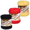 3 Pack 100% Cotton Yarn - Size 4 Medium Weight - Perfect for Crafting, Clothing, Accessories and More! view 1