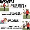 WALK FITNESS DVD - Walk off the weight & feel great! Maximize your metabolism, build strength, stamina & muscle. Walk and firm exercise videos Walking workout exercise DVD Low impact workout DVD view 3