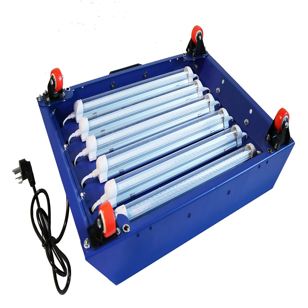 INTSUPERMAI UV Exposure Unit Silk Screen Printing Light Box Screen Printing LED Light Box with Timer 16x20inch Exposure Size for 16x20inch Frame 110V