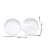 4pcs Silicone Jewelry Pendant Molds for Crafts Creative Casting Molds Hanging for Earrings and Charms Making view 2