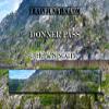 Donners Pass with Sheds Model Railroad Backdrop (N Scale) view 1