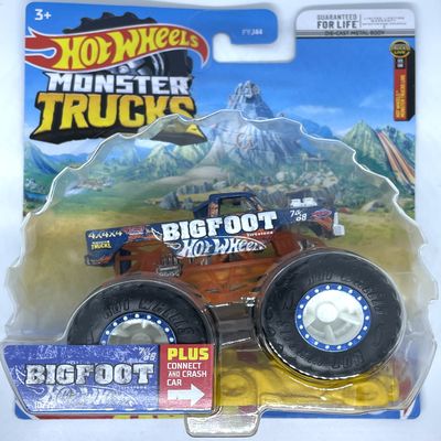 Hot Wheels 2021 - Monster Trucks Live - Bigfoot [Orange Base] #03/08