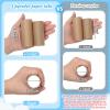 Henoyso 100 Packs Cardboard Tubes for Crafts, Thick Toilet Paper Rolls Empty for Kids Classroom Projects End of School Year Crafts Mother's Day DIY Gift Supplies (1.57 x 3.74 Inch,Brown) view 3