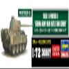 Hasegawa 1/72 German Army Tiger I & Panther G Flagship Tank Combo Plastic Model 30067 view 2