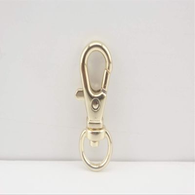 3dancraftit Trigger Swivel Snap Hooks Lobster Claw Clasps Swivel Lanyards Clips Hook zinc alloying 3/8 Inch / 8mm (Eye Size) 12 Pieces Gold AC126