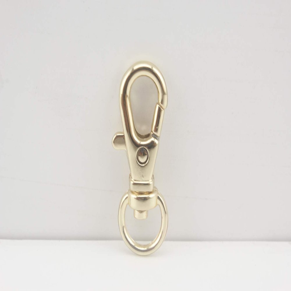3dancraftit Trigger Swivel Snap Hooks Lobster Claw Clasps Swivel Lanyards Clips Hook zinc alloying 3/8 Inch / 8mm (Eye Size) 12 Pieces Gold AC126